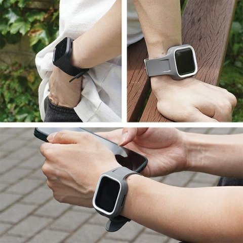 Araree etui z paskiem Duple Pro AppleWatch 40/41mm biały/white AR70-01867B