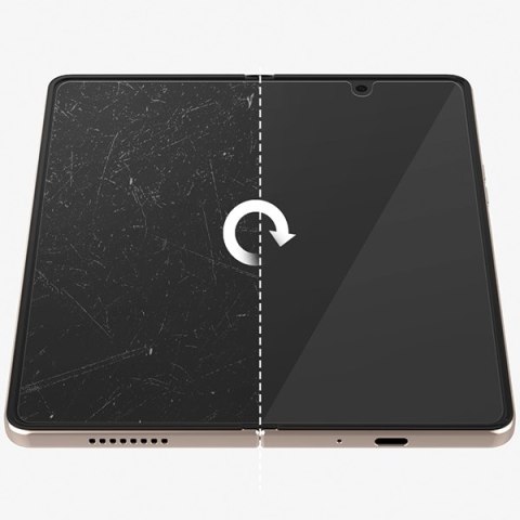 Araree folia Pure Diamond Sam Z Fold5F946 Antybakteryjna folia ochronna 2szt AR30-01782A