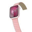 Araree pasek Silicone Link Apple Watch38/40/41mm różowo-zielony/pink-khaki AR70-01908B