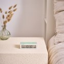 Budzik dwustronny Lexon Flip Classic X Pantone miętowy