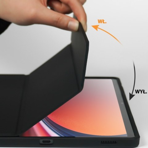 Etui Araree A Folio do Samsung Galaxy Tab S10 Lite czarny