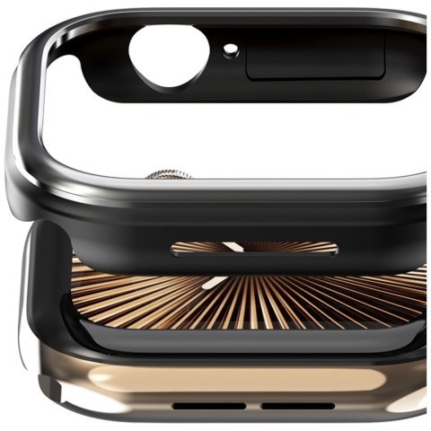 Etui Araree Amy do Apple Watch 10 / 11 42mm gun metal