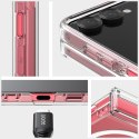 Etui Araree Duple 360 M MagSafe Qi2 do Samsung Galaxy Z Flip7 przezroczysty