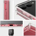 Etui Araree Duple 360 do Samsung Galaxy Z Flip7 przezroczysty