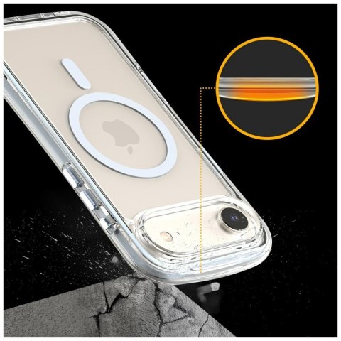 Etui Araree Duple M Air MagSafe do iPhone Air niebieski