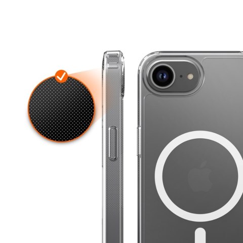 Etui Araree Duple M MagSafe do iPhone 16e przeźroczysty