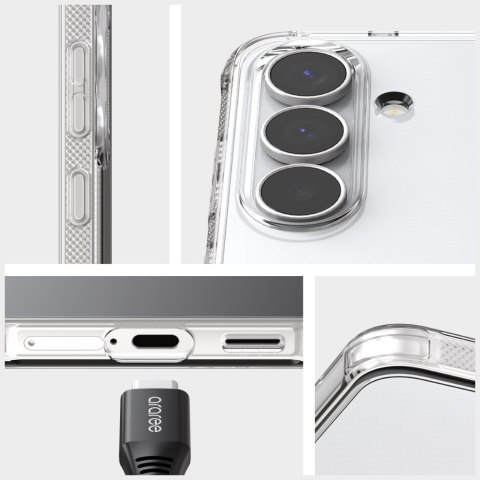 Etui Araree Flexield do Samsung Galaxy S25 FE przeźroczysty