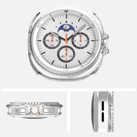 Etui Araree Nukin do Samsung Galaxy Watch8 Classic 46mm przezroczysty