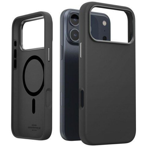 Etui Araree Typo Skin M MagSafe do iPhone 17 Pro Max czarny