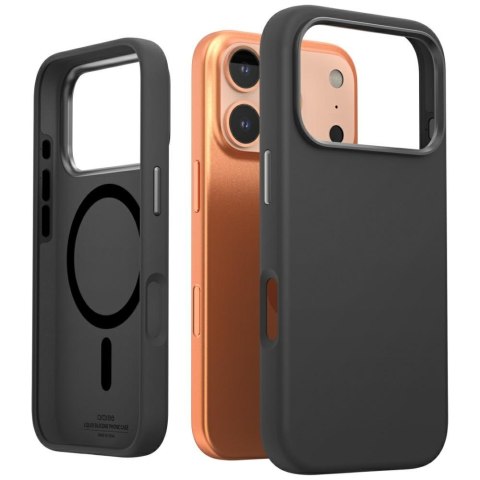 Etui Araree Typo Skin M MagSafe do iPhone 17 Pro czarny