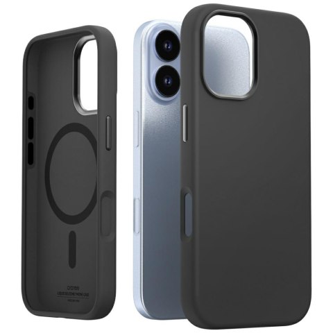 Etui Araree Typo Skin M MagSafe do iPhone 17 czarny