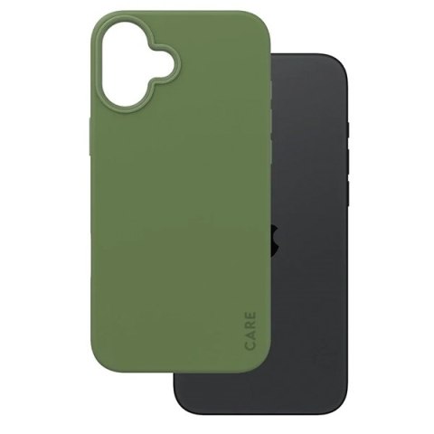 Etui CARE by PanzerGlass Fashion Case iPhone 16 Plus 6.7" zielony/green MagSafe 1387