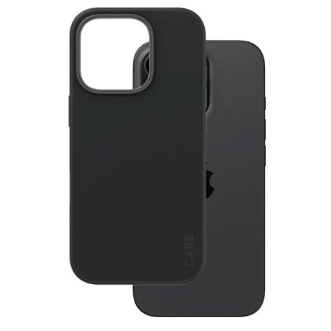 Etui CARE by PanzerGlass Fashion Case iPhone 16 Pro 6.3" czarny/black MagSafe 1378