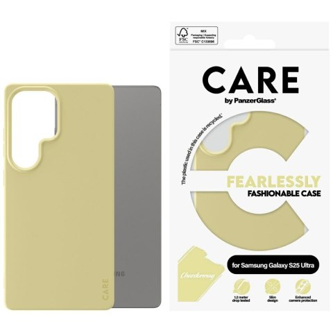 Etui CARE by PanzerGlass Fashion do Samsung Galaxy S25 Ultra chardonnay