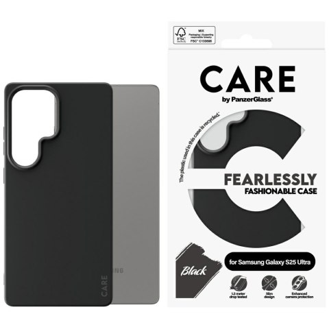 Etui CARE by PanzerGlass Fashion do Samsung Galaxy S25 Ultra czarny