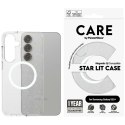 Etui CARE by PanzerGlass Flagship Urban Combat StarLight White QI do Samsung Galaxy S25+ przezroczysty