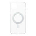 Etui CARE by PanzerGlass Kickstand Case iPhone 15 Plus 6,7" MagSafe srebrny/silver 1416