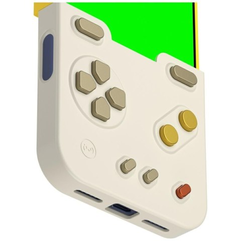 Etui GAMEBABY z kontrolerem do iPhone 17 Pro Max żółty