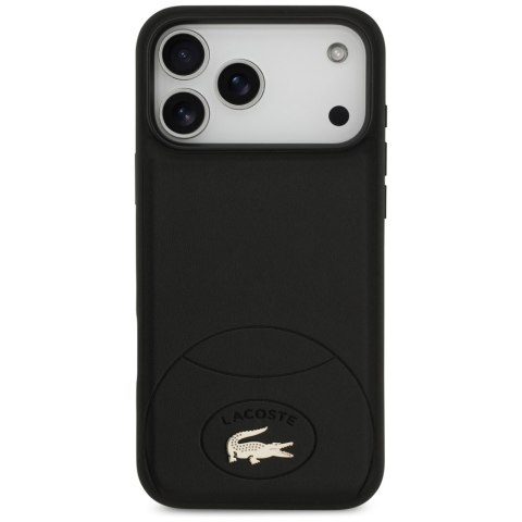 Etui Lacoste Bliss MagSafe do iPhone 17 Pro Max czarny
