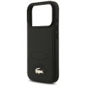 Etui Lacoste Bliss MagSafe do iPhone 17 Pro czarny