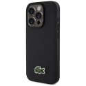 Etui Lacoste Iconic Petit Pique Crossbody Cord MagSafe do iPhone 15 Pro czarny