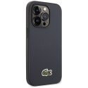 Etui Lacoste Iconic Petit Pique MagSafe do iPhone 14 Pro Max granatowy
