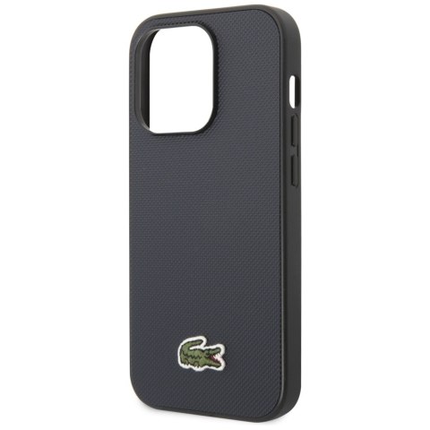 Etui Lacoste Iconic Petit Pique MagSafe do iPhone 14 Pro Max granatowy