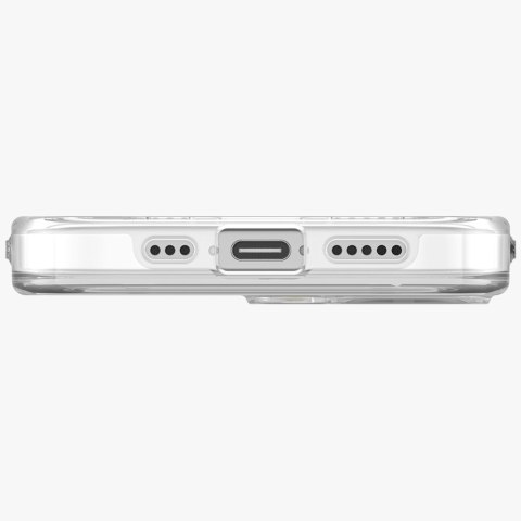 Etui UNIQ Clario do iPhone 17 Magclick Charging przezroczysty