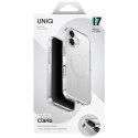 Etui UNIQ Clario do iPhone 17 Magclick Charging przezroczysty