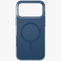 Etui UNIQ Clario do iPhone 17 Pro Max Magclick Charging niebieski