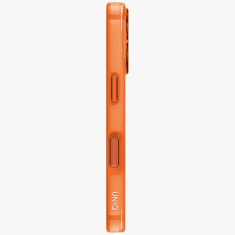 Etui UNIQ Clario do iPhone 17 Pro Max Magclick Charging pomarańczowy
