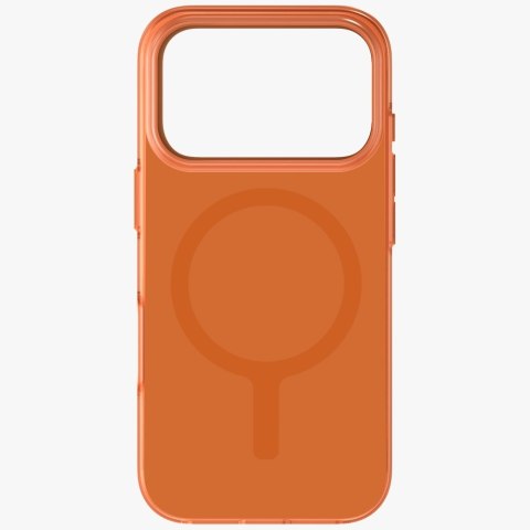 Etui UNIQ Clario do iPhone 17 Pro Magclick Charging pomarańczowy