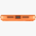 Etui UNIQ Clario do iPhone 17 Pro Magclick Charging pomarańczowy