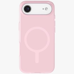 Etui UNIQ Clario do iPhone Air Magclick Charging różowy