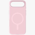 Etui UNIQ Clario do iPhone Air Magclick Charging różowy