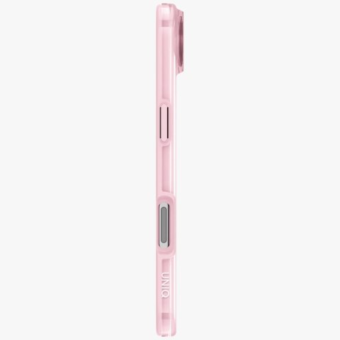 Etui UNIQ Clario do iPhone Air Magclick Charging różowy