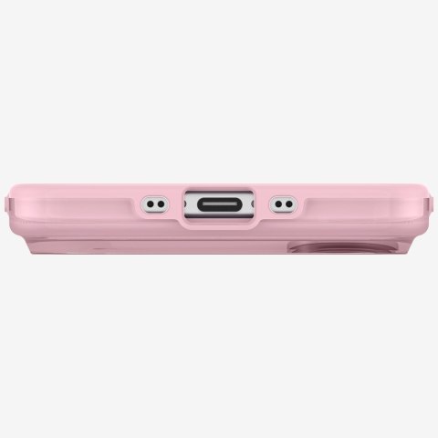 Etui UNIQ Clario do iPhone Air Magclick Charging różowy