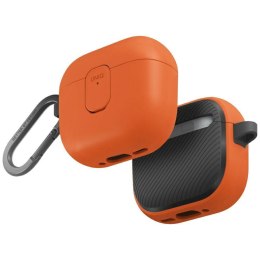 Etui UNIQ Clyde do AirPods 4 Lock Case pomarańczowy