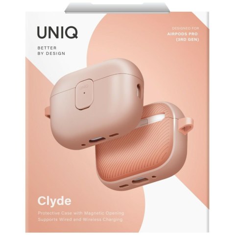 Etui UNIQ Clyde do AirPods Pro 3 gen różowy