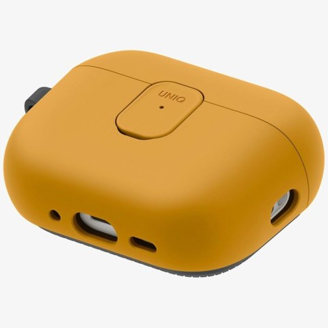 Etui UNIQ Clyde do AirPods Pro 3 gen żółto szary