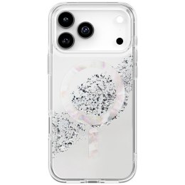 Etui UNIQ Coehl Crystelle do iPhone 17 Pro Max Magnetic Charging srebrny