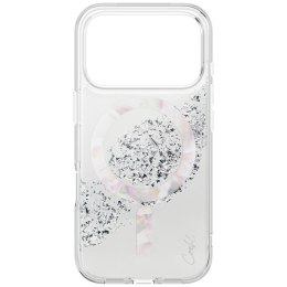 Etui UNIQ Coehl Crystelle do iPhone 17 Pro Magnetic Charging srebrny