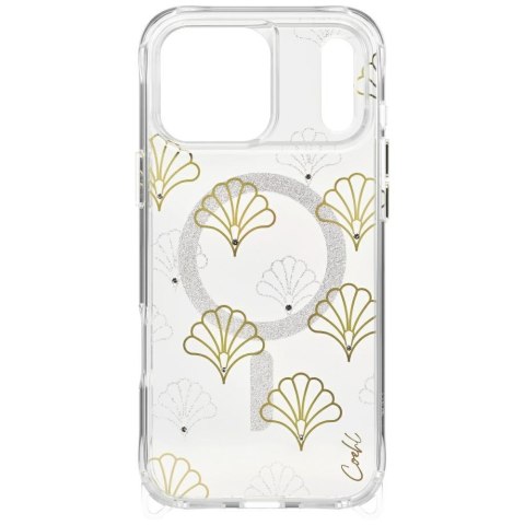 Etui UNIQ Coehl Maree do iPhone 17 Pro Max Magnetic Charging srebrny