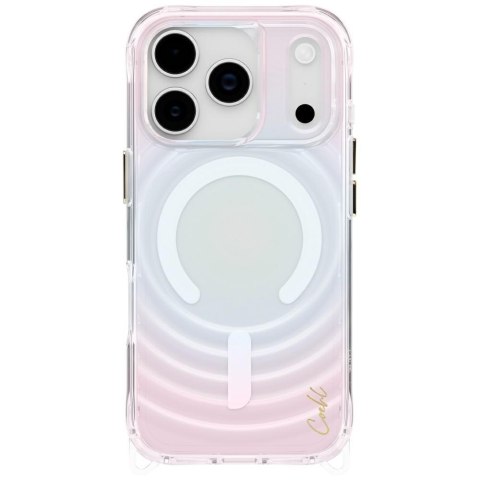 Etui UNIQ Coehl Vela do iPhone 17 Pro Magnetic Charging opal