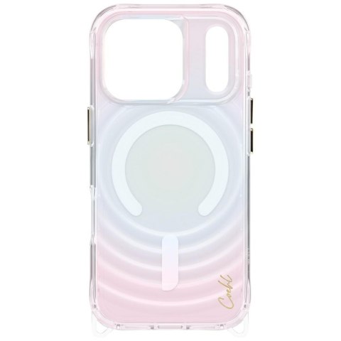 Etui UNIQ Coehl Vela do iPhone 17 Pro Magnetic Charging opal