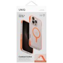 Etui UNIQ Combat Active do iPhone 16 Pro Max Magclick Charging pomarańczowy