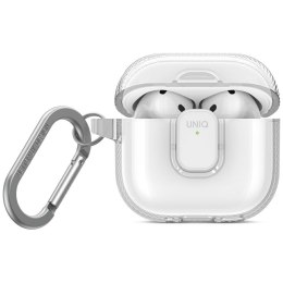Etui UNIQ Glase Pro do AirPods 4 Lock Case przezroczysty