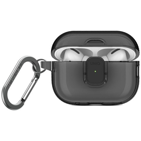 Etui UNIQ Glase Pro do AirPods Pro 2 Lock Case dymny