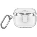 Etui UNIQ Glase Pro do AirPods Pro 2 Lock Case przezroczysty