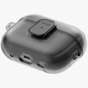 Etui UNIQ Glase Pro do AirPods Pro 3 Lock Case smoke